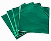 GREEN - 5 X 5 Candy Wrapper FOIL Sheets (Qty 500)